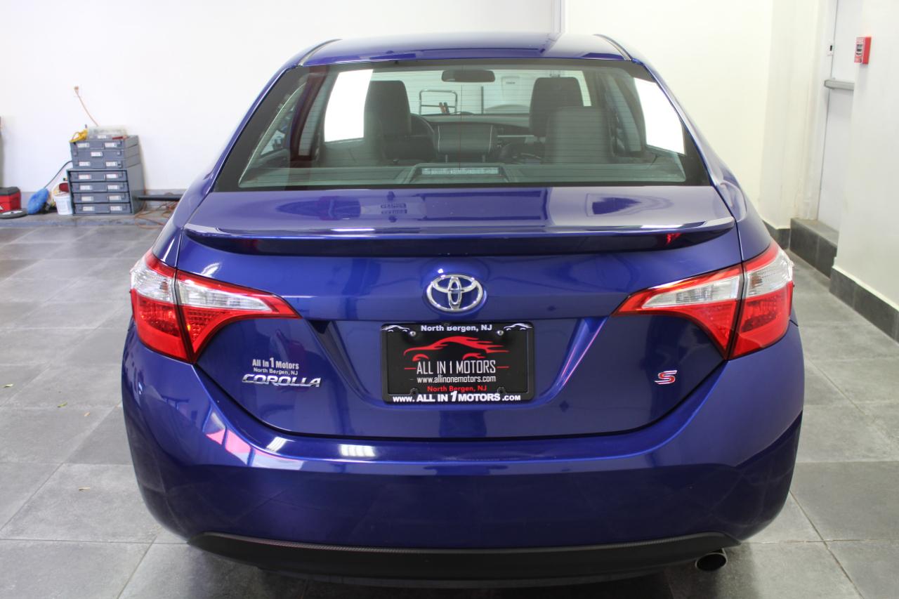 Toyota Corolla 4dr Sdn CVT S (Natl) 2016