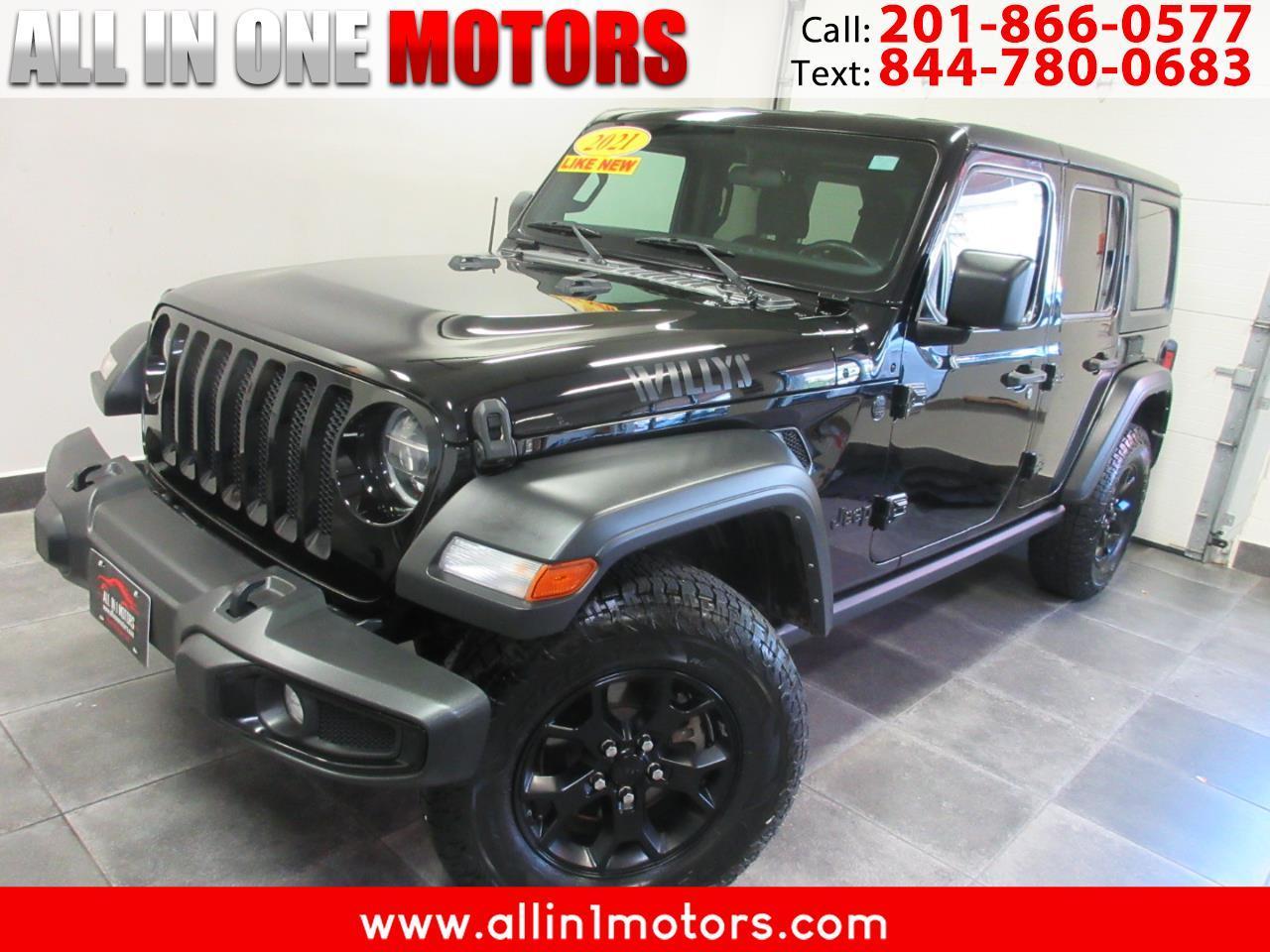 2021 Jeep Wrangler Unlimited Willys 4x4