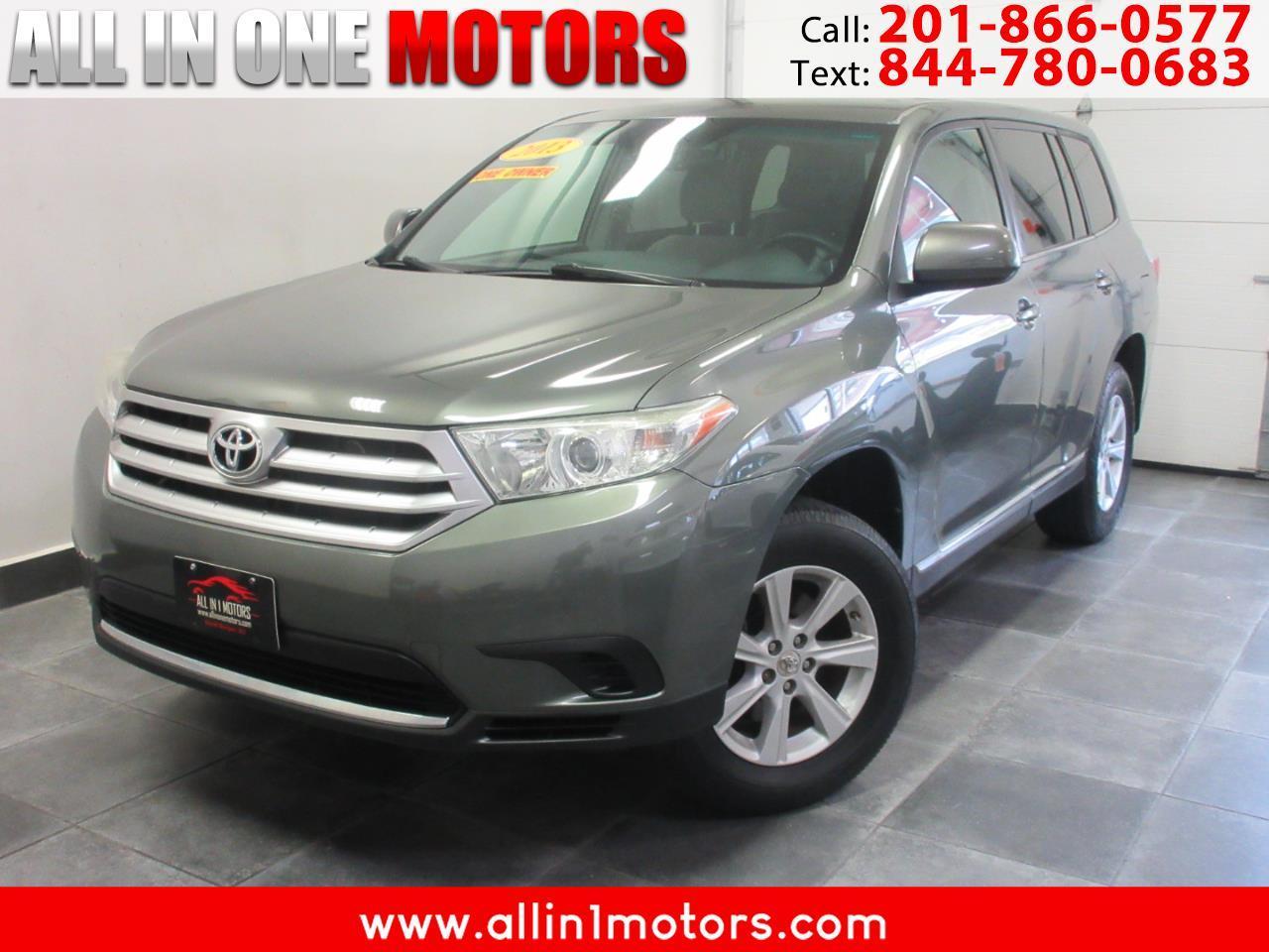 2013 Toyota Highlander 4WD 4dr V6 (Natl)