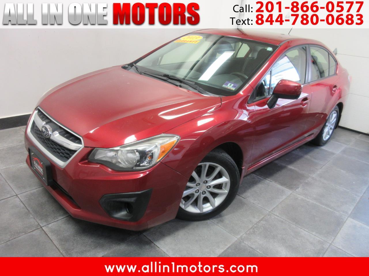 Subaru Impreza Sedan 4dr Auto 2.0i Premium 2013
