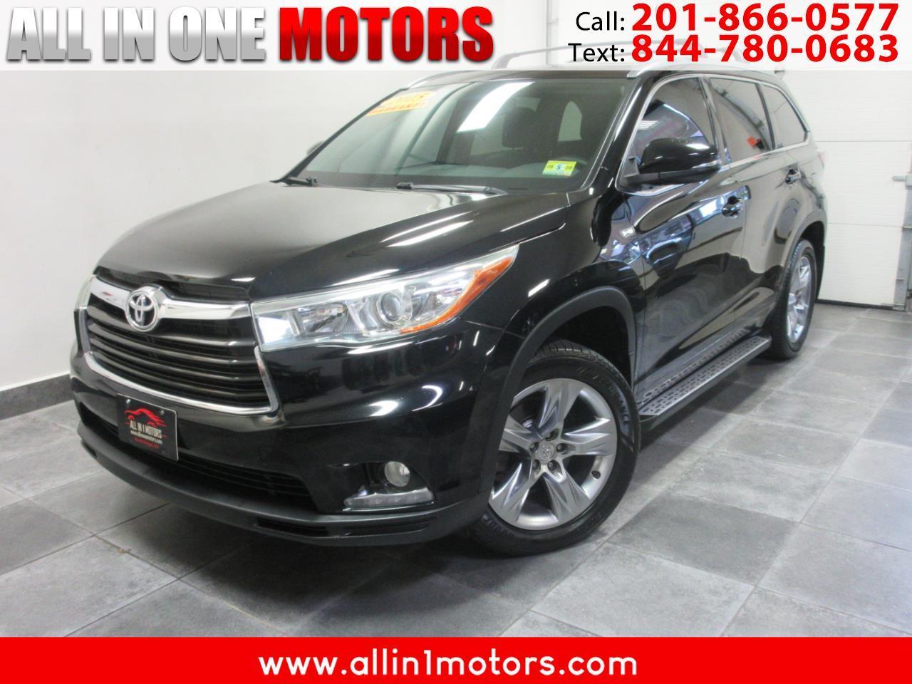 Toyota Highlander AWD 4dr V6 Limited (Natl) 2015