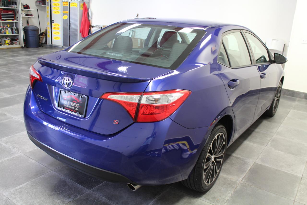 Toyota Corolla 4dr Sdn CVT S w/Special Edition Pkg (Natl) 2016