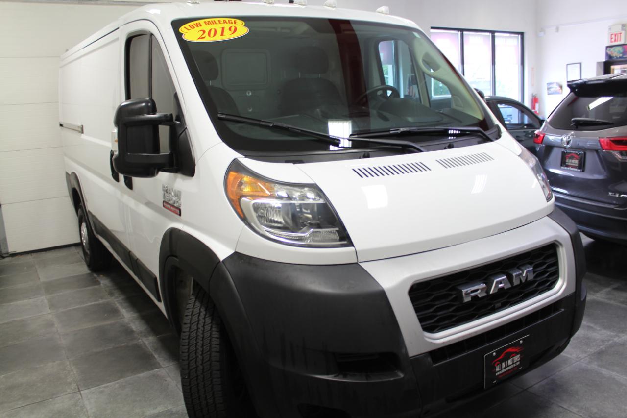 RAM ProMaster Cargo Van 1500 Low Roof 136" WB 2019