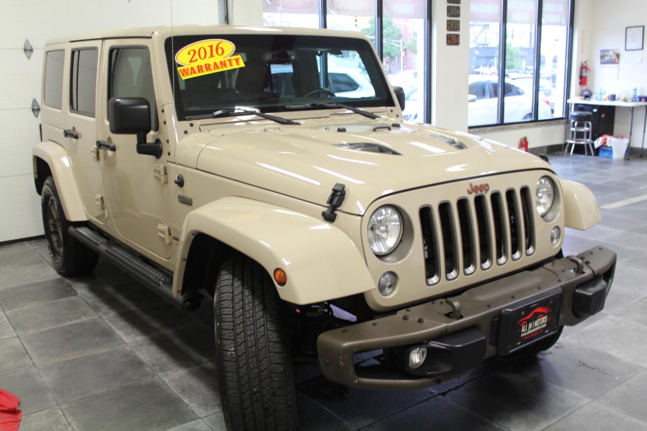 Jeep Wrangler Unlimited 4WD 4dr 75th Anniversary 2016