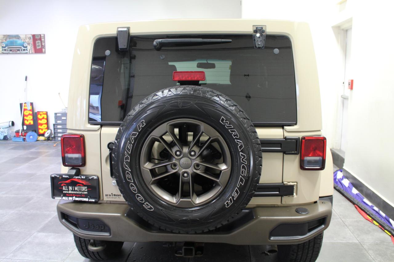 Jeep Wrangler Unlimited 4WD 4dr 75th Anniversary 2016