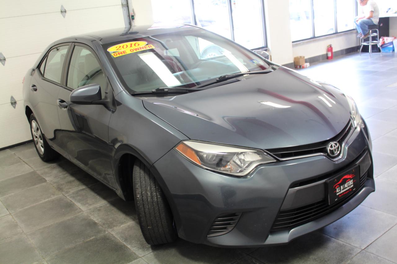 Toyota Corolla 4dr Sdn CVT LE (Natl) 2016