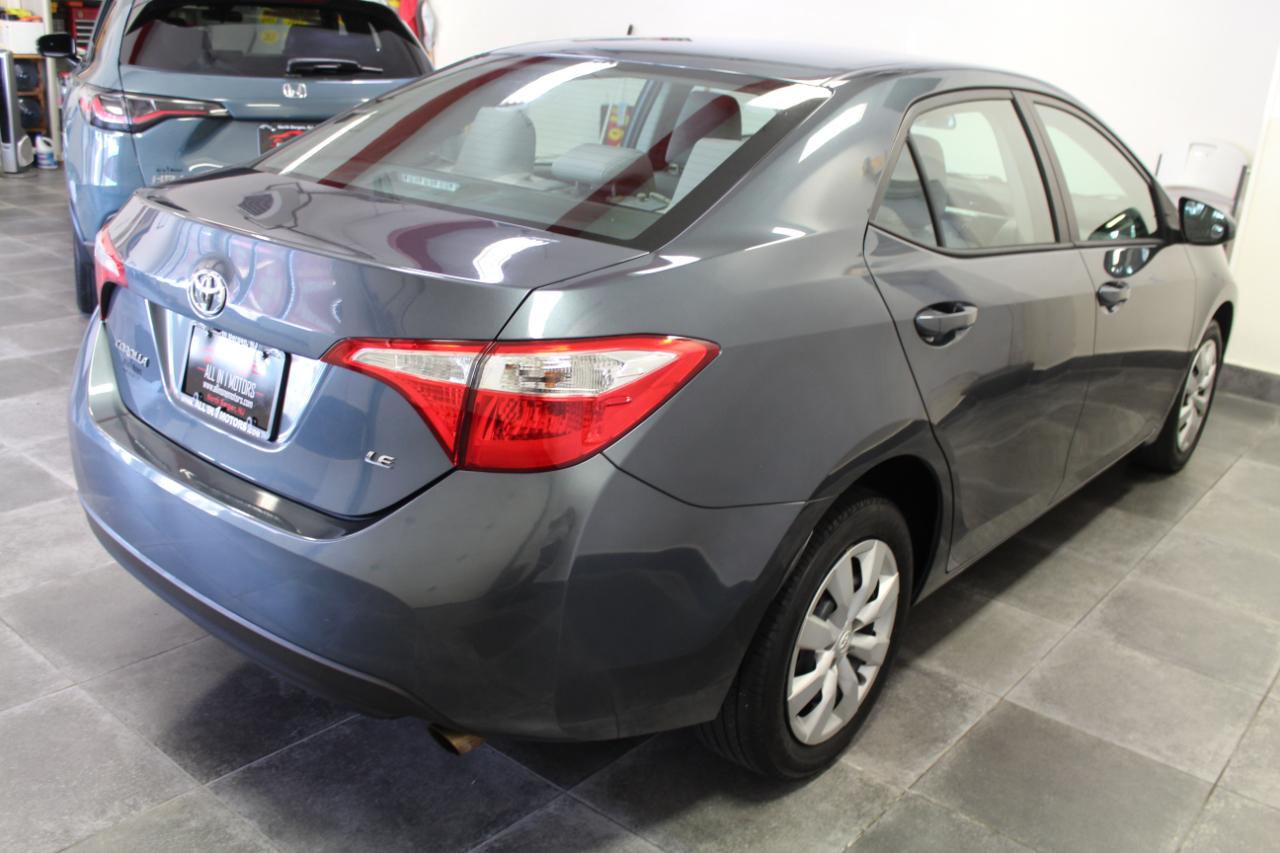 Toyota Corolla 4dr Sdn CVT LE (Natl) 2016