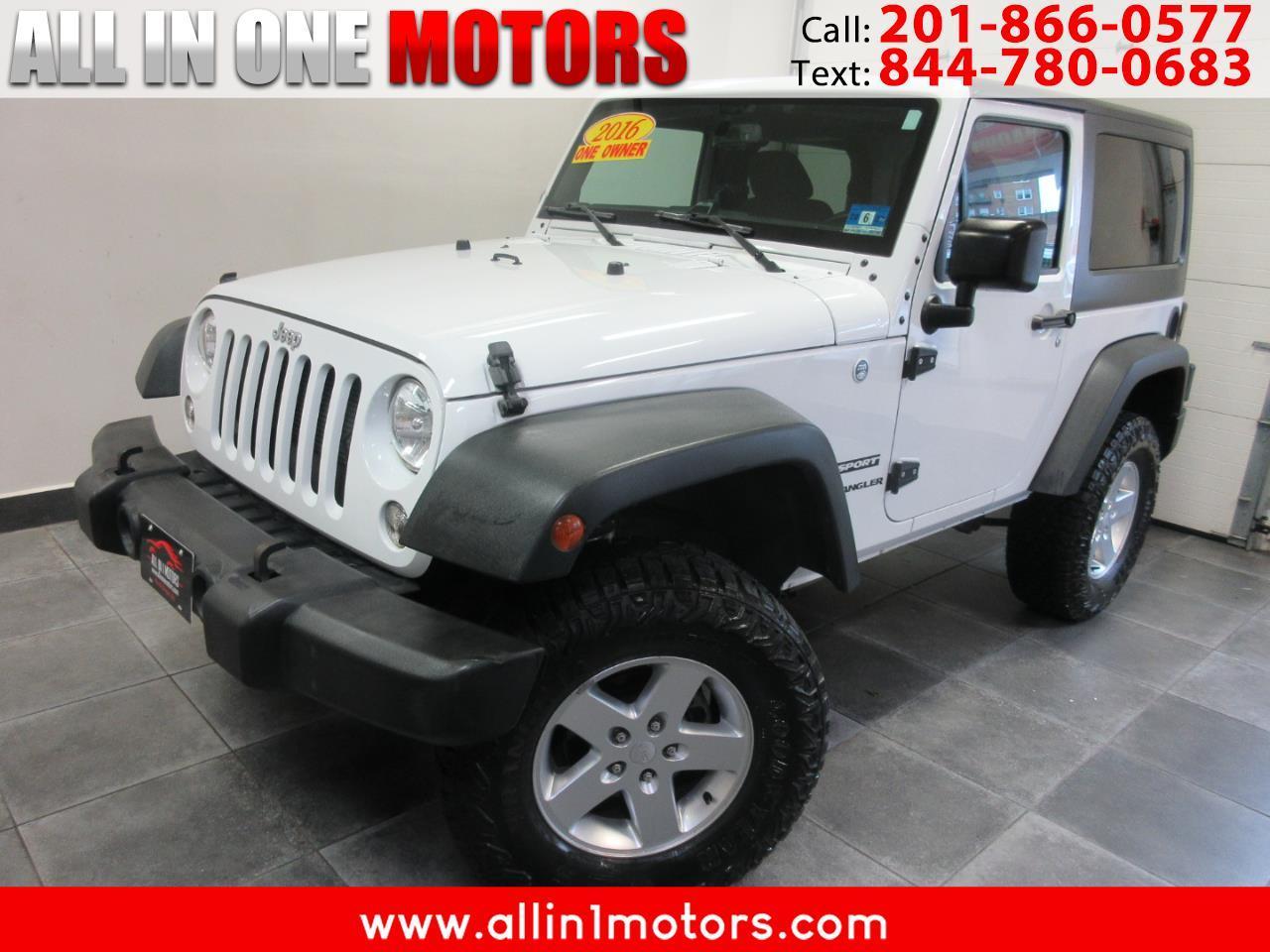 Jeep Wrangler 4WD 2dr Sport 2016