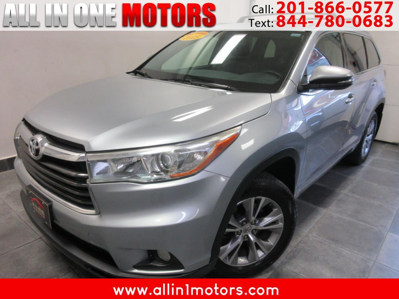 Toyota Highlander AWD 4dr V6 XLE (Natl) 2015