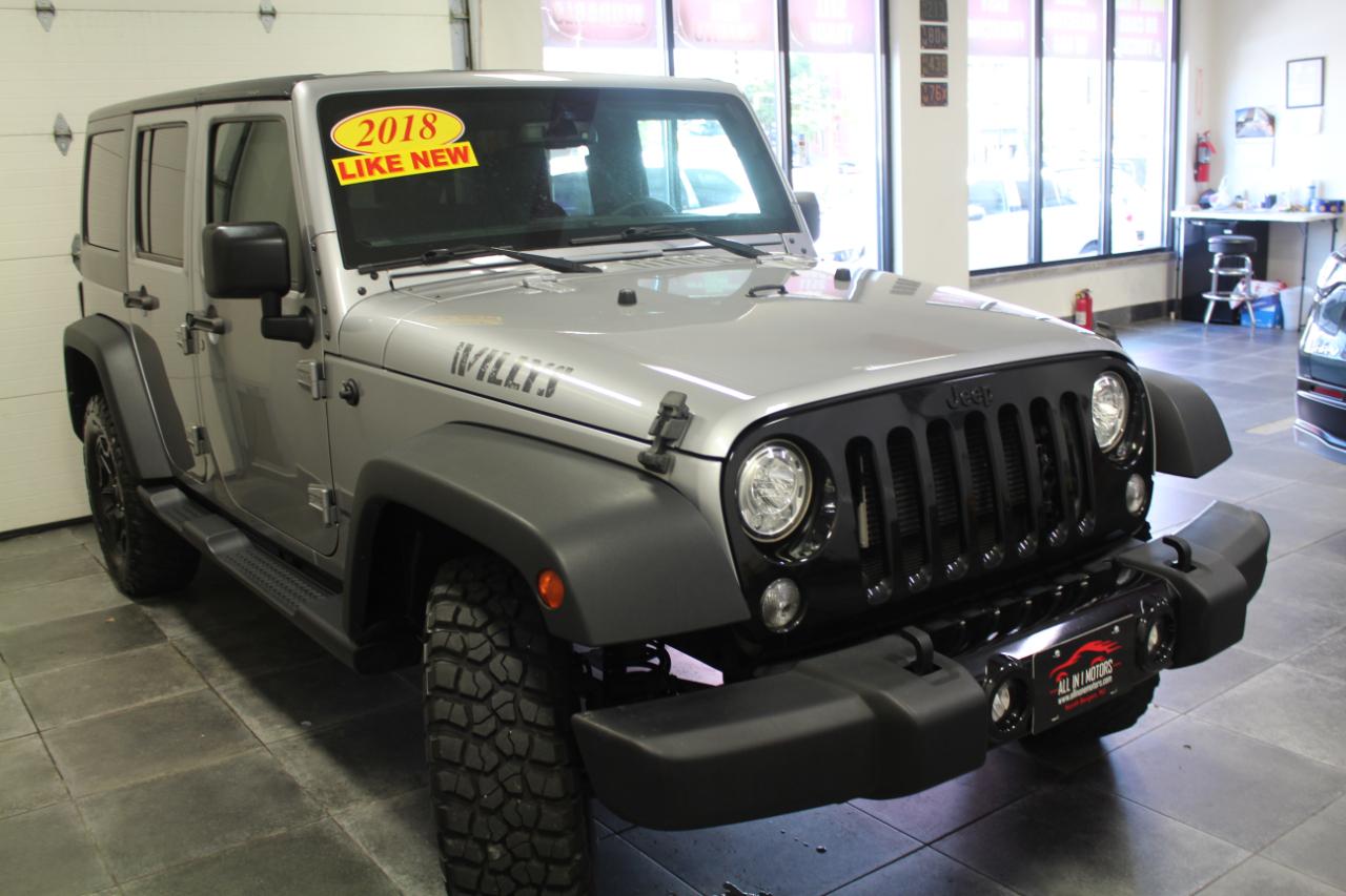 Jeep Wrangler JK Unlimited Willys Wheeler W 4x4 2018