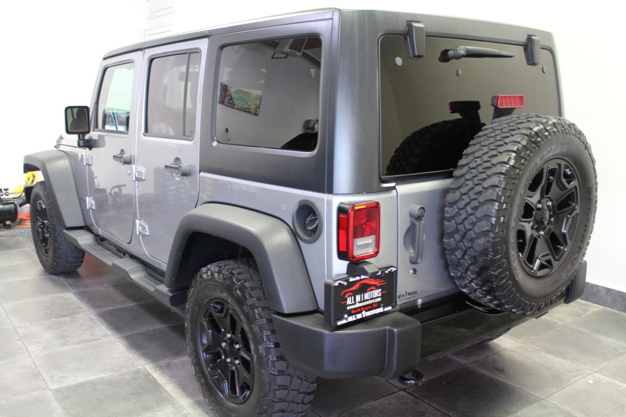 Jeep Wrangler JK Unlimited Willys Wheeler W 4x4 2018