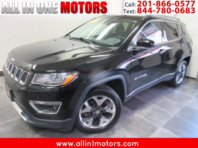 Black 2020 Jeep Compass SUV / Crossover Four-Wheel Drive Automatic
