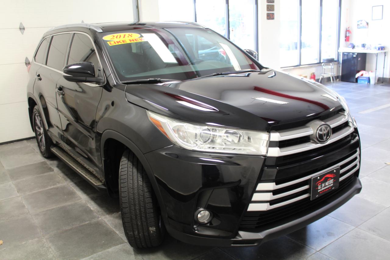 Toyota Highlander XLE V6 AWD (Natl) 2018