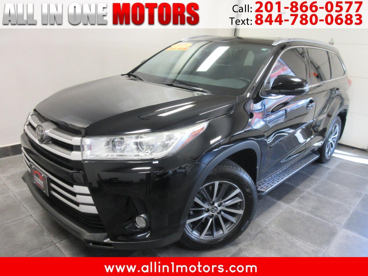 Toyota Highlander XLE V6 AWD (Natl) 2018