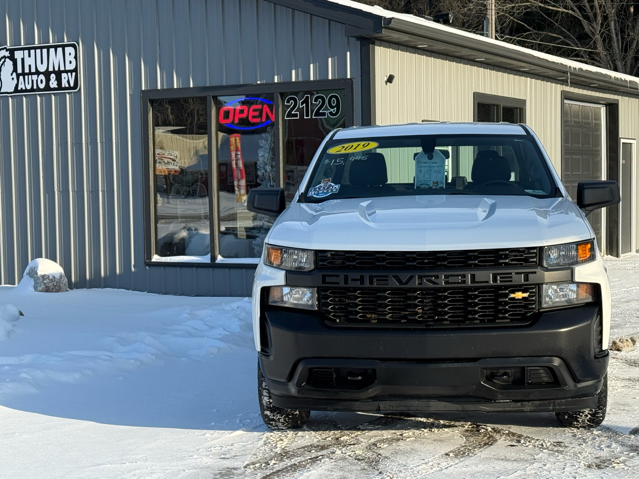 2019 Chevrolet Silverado 1500 4WD Ext Cab 143.5" Work Truck