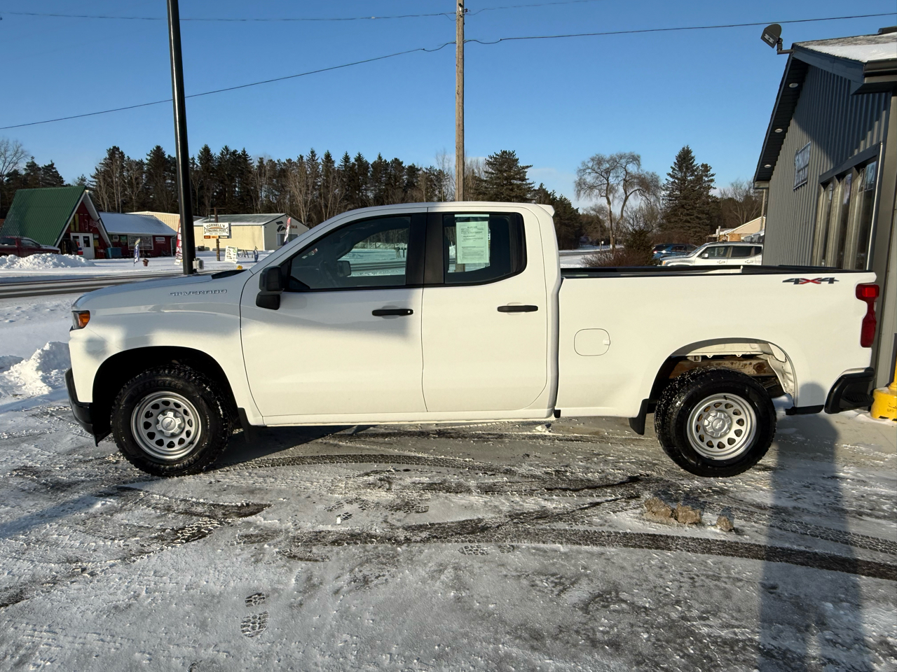 Chevrolet Silverado 1500 4WD Ext Cab 143.5" Work Truck 2019