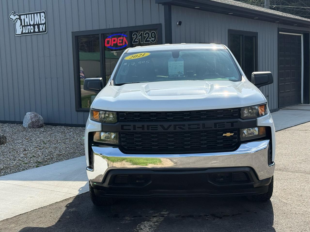 Chevrolet Silverado 1500 4WD Double Cab 143.5" Work Truck 2021