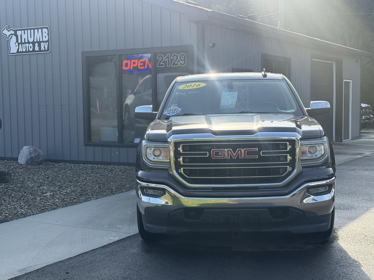 GMC Sierra 1500 4WD Crew Cab 147" SLE 2016