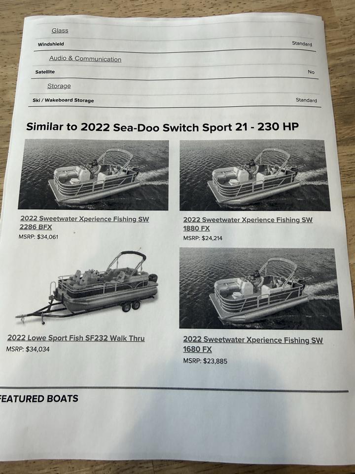 Sea-Doo Jet Boat  2022