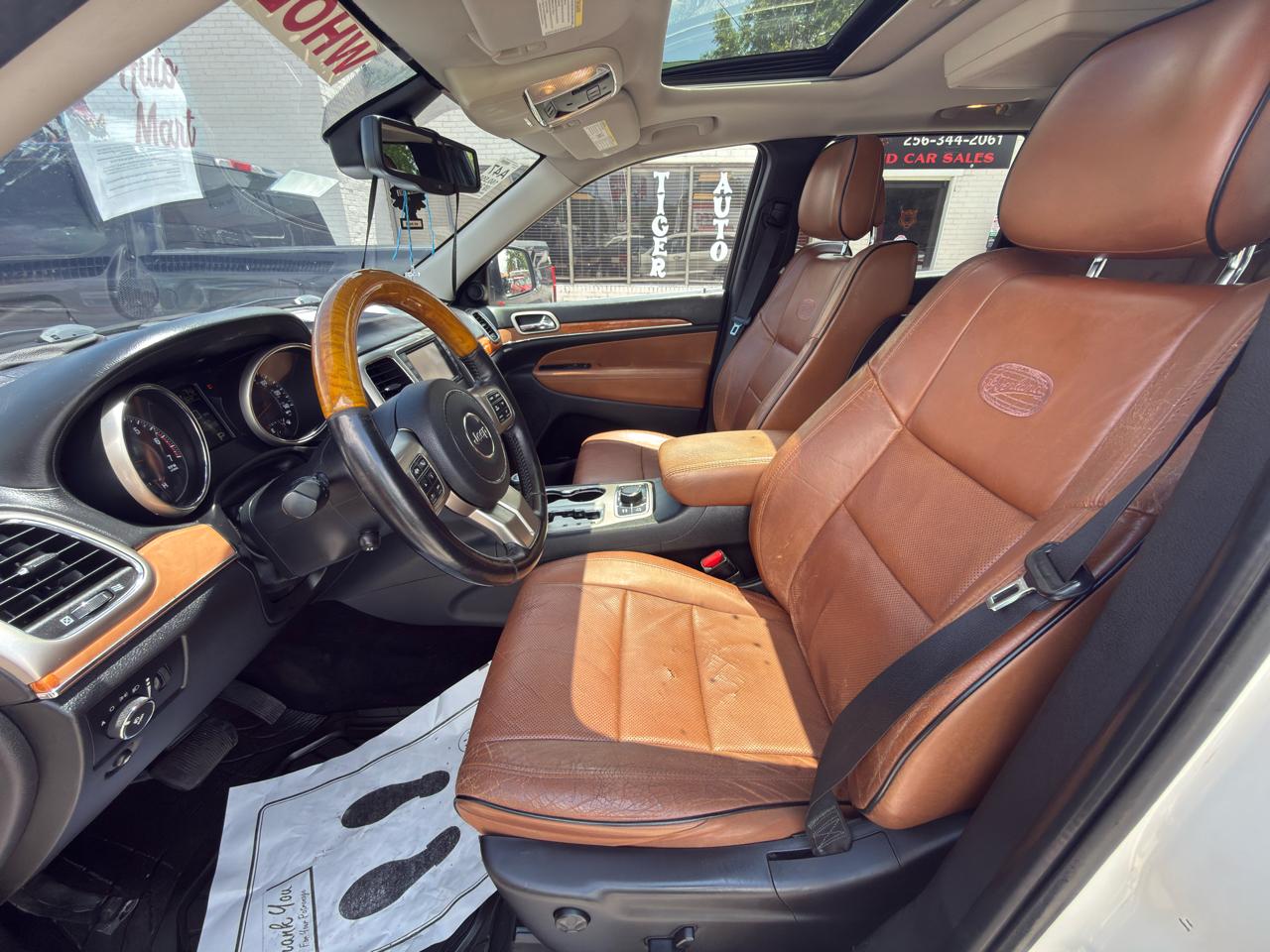Jeep Grand Cherokee Overland 4WD 2012