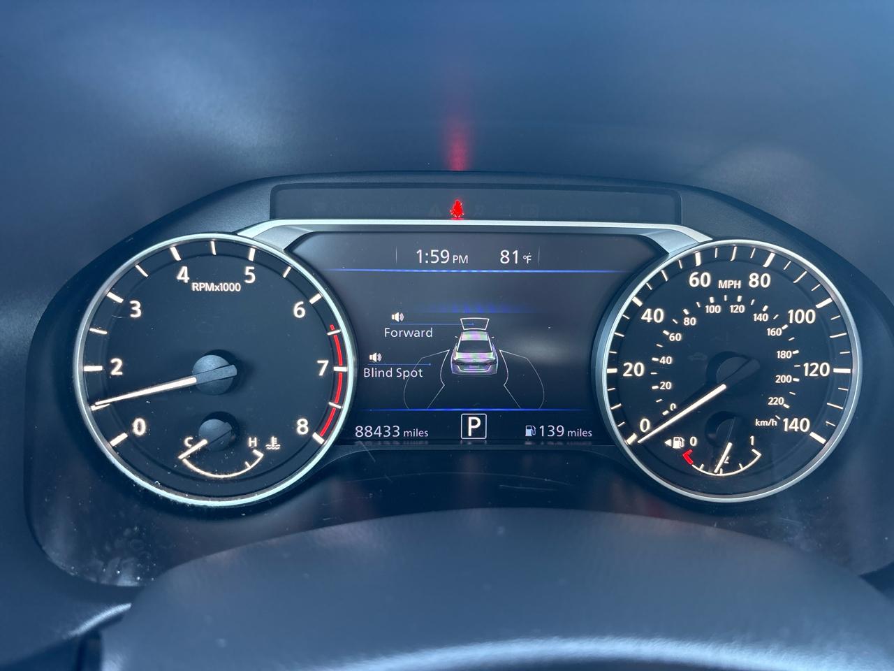 Nissan Altima 2.5 SR 2019