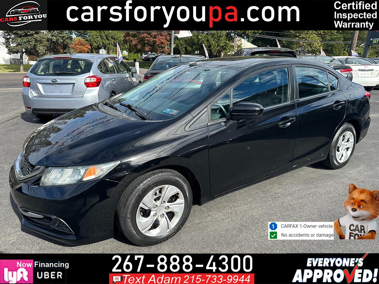 2014 Honda Civic Sedan 4dr CVT LX