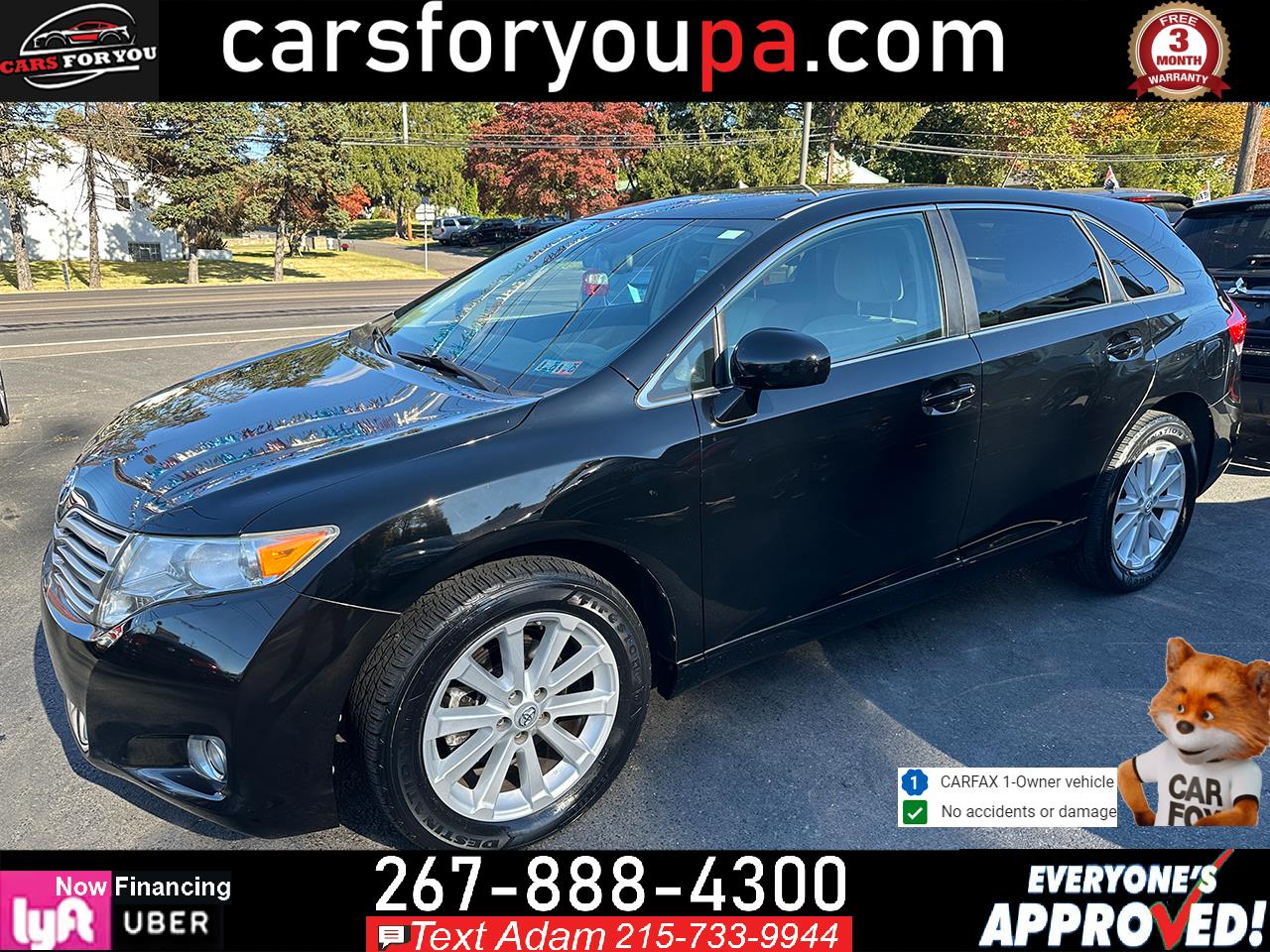 Toyota Venza 4dr Wgn I4 AWD LE (Natl) 2012 Toyota Venza 4dr Wgn I4 AWD LE (Natl) 2012