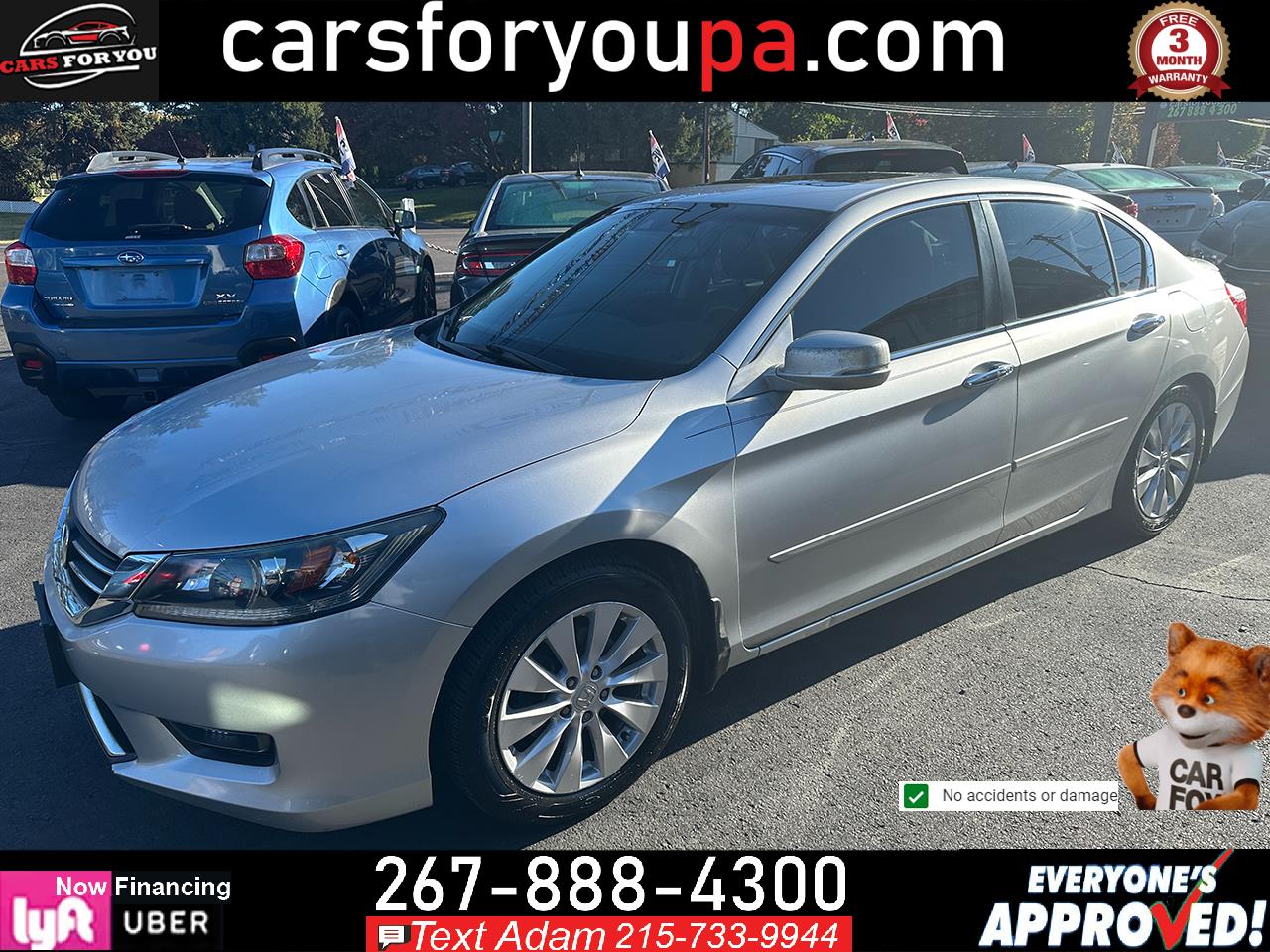 Honda Accord Sedan 4dr I4 CVT EX-L 2014 Honda Accord Sedan 4dr I4 CVT EX-L 2014