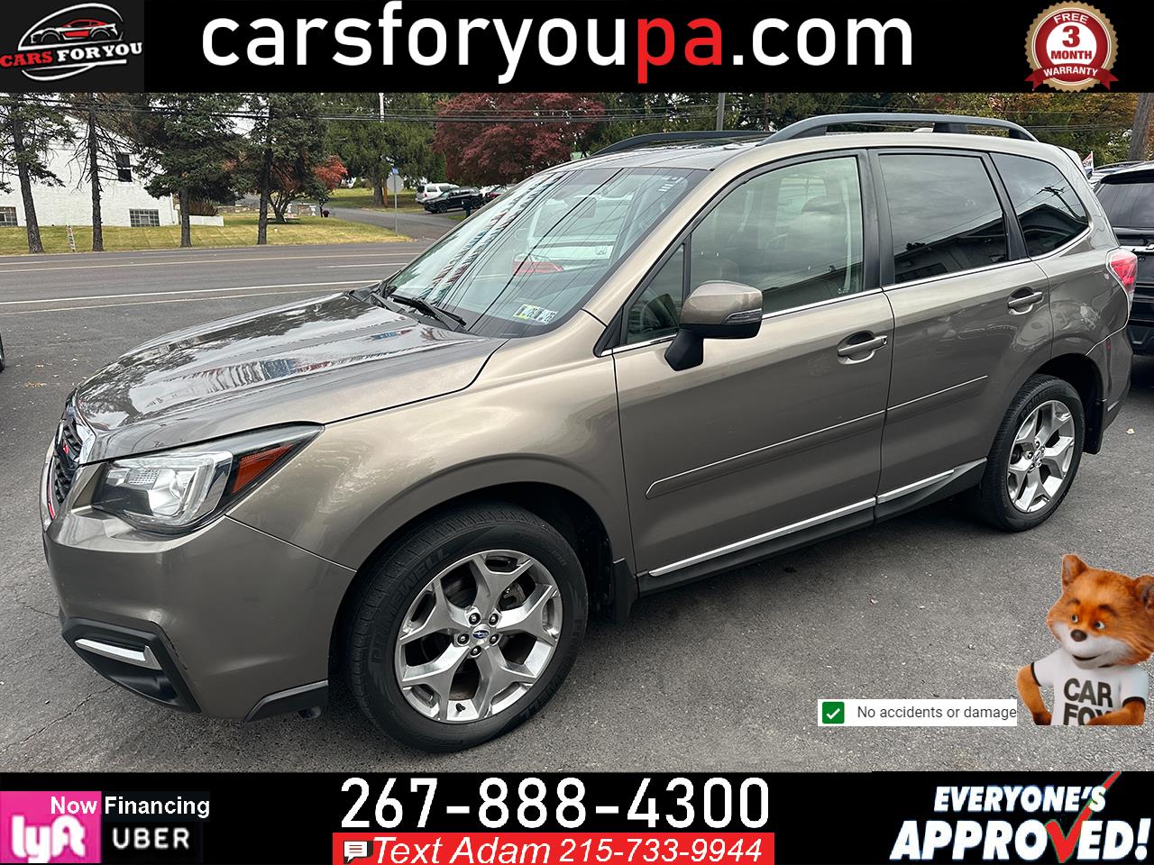 2017 Subaru Forester 2.5i Touring CVT