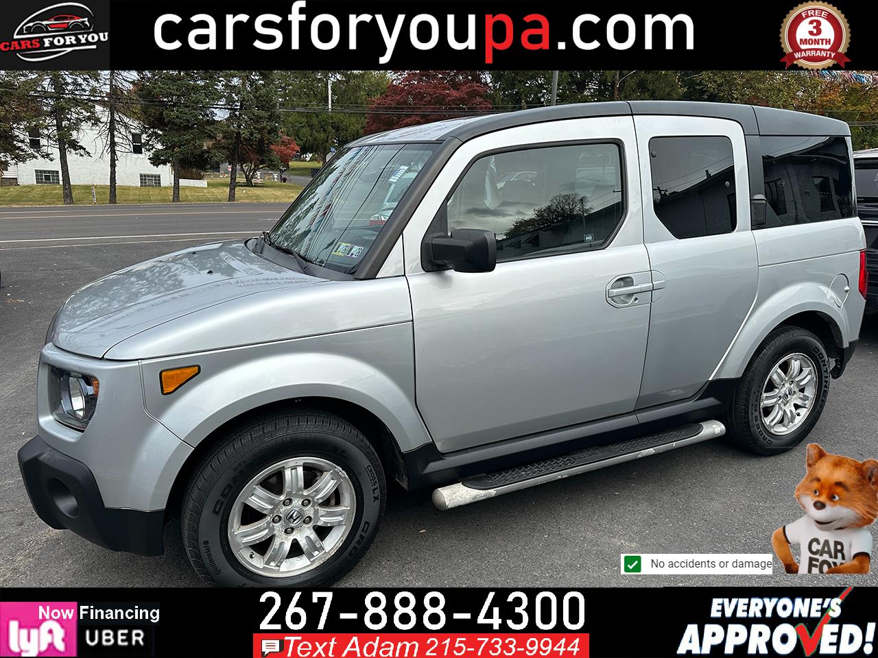 2008 Honda Element 4WD 5dr Auto EX