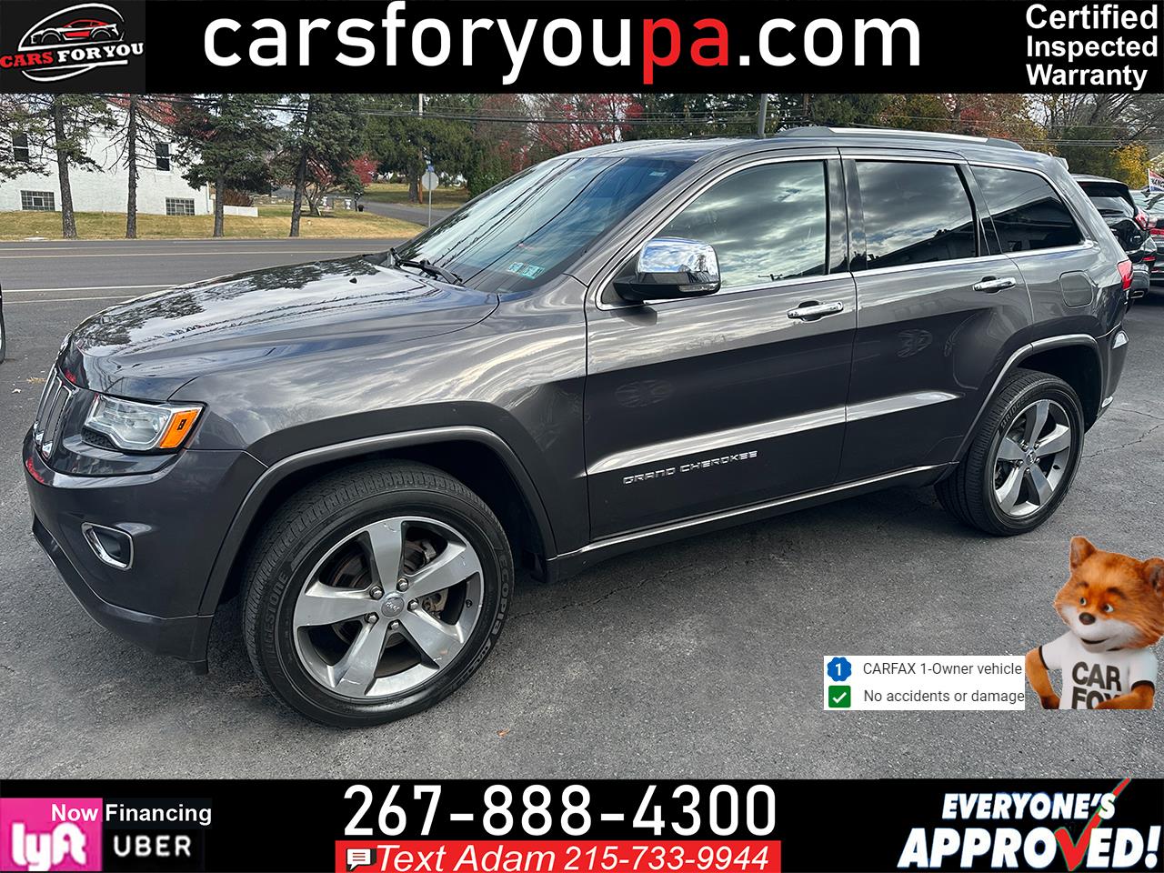2015 Jeep Grand Cherokee 4WD 4dr Overland