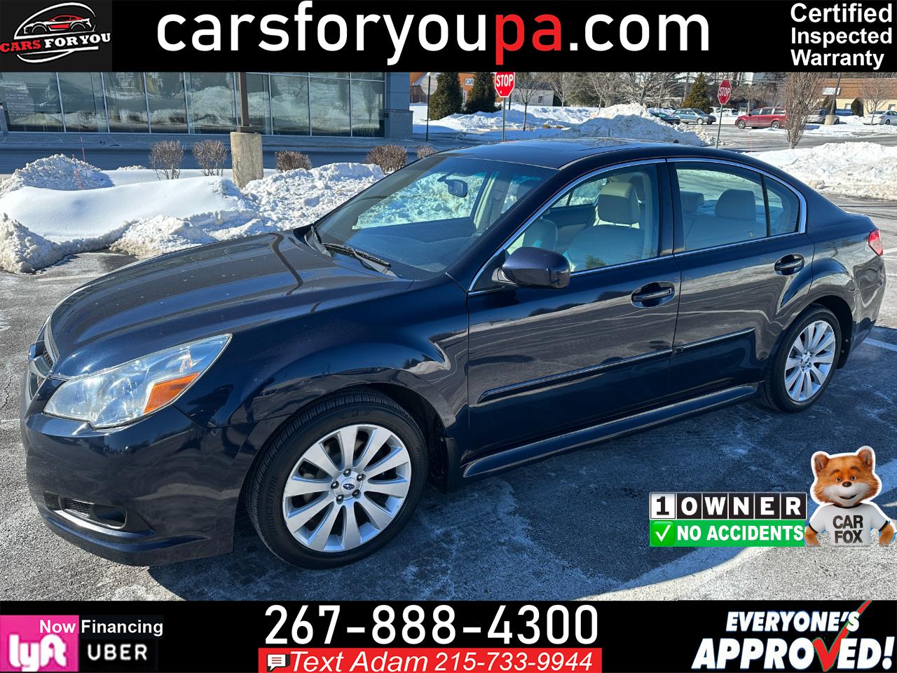 Subaru Legacy 4dr Sdn H4 Auto 2.5i Limited 2012