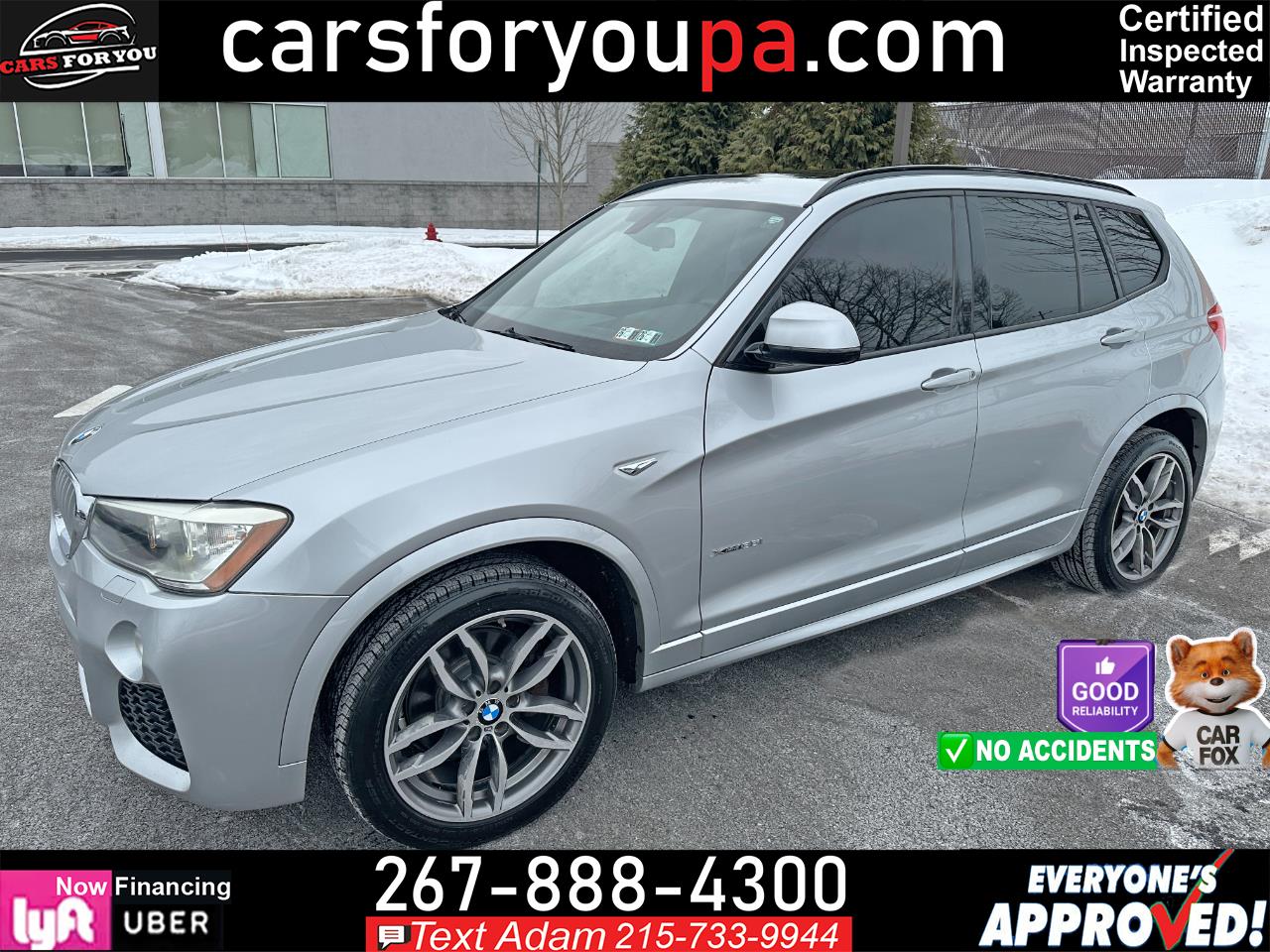 BMW X3 AWD 4dr xDrive35i 2016