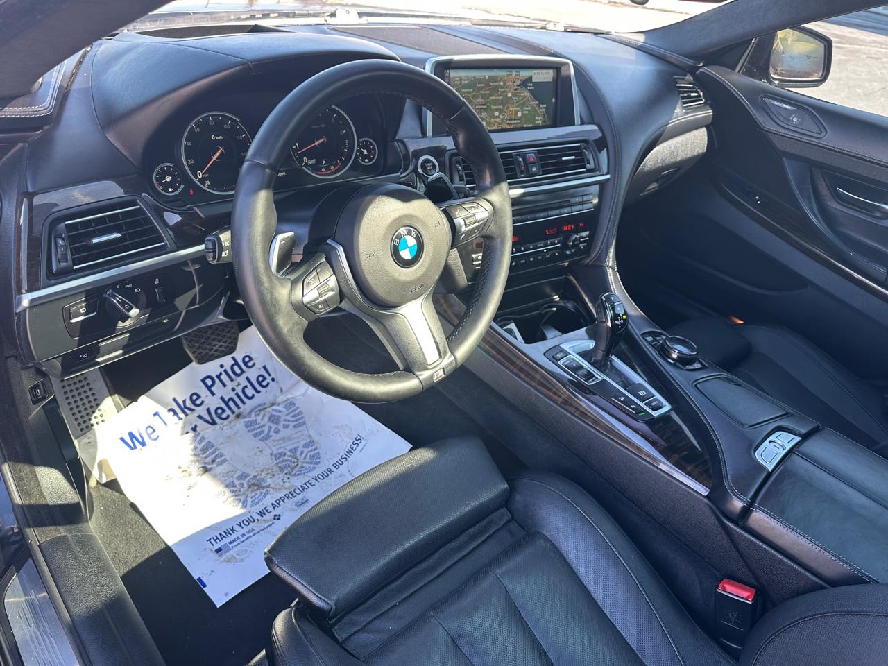 BMW 6 Series 4dr Sdn 640i xDrive AWD Gran Coupe 2015