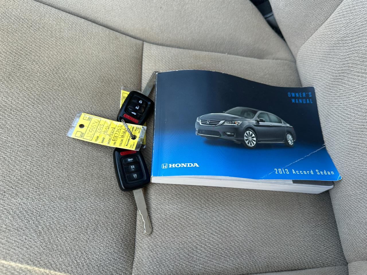 Honda Accord Sdn 4dr I4 CVT LX 2013