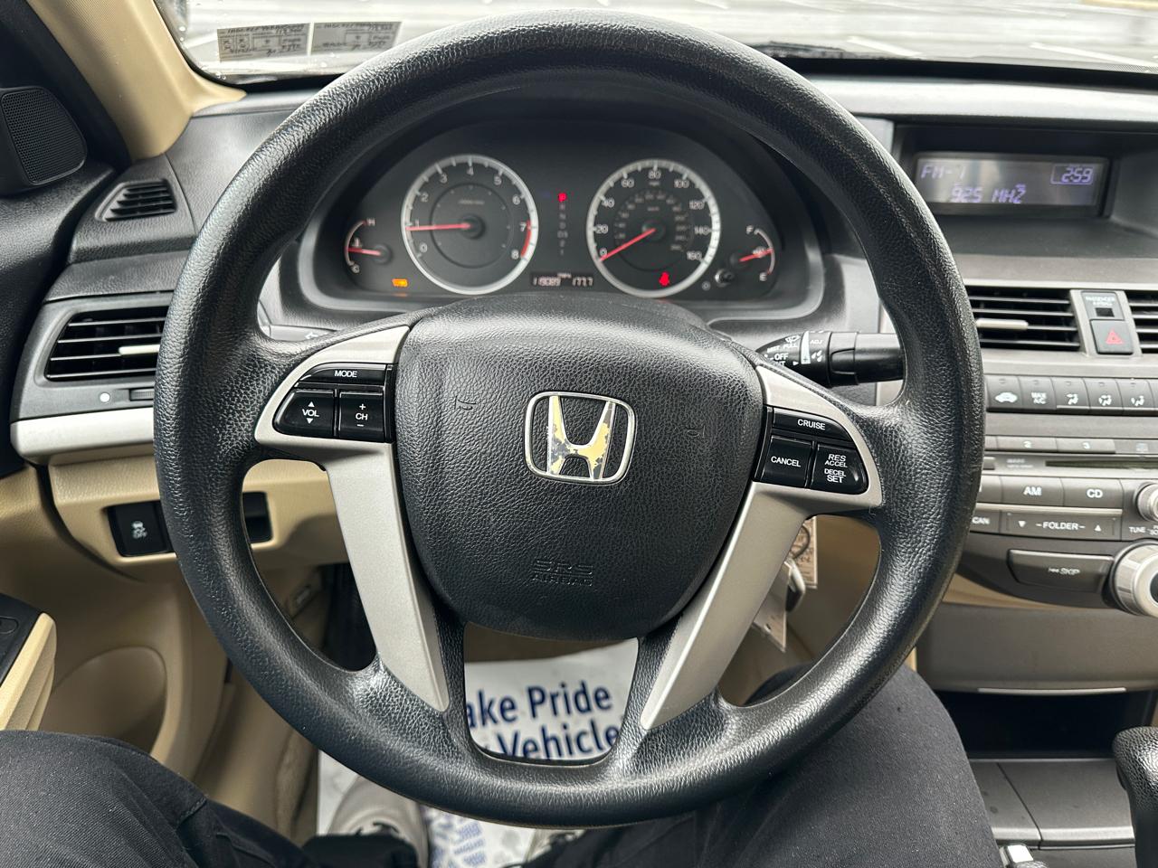 Honda Accord Sdn 4dr I4 Auto LX-P 2011