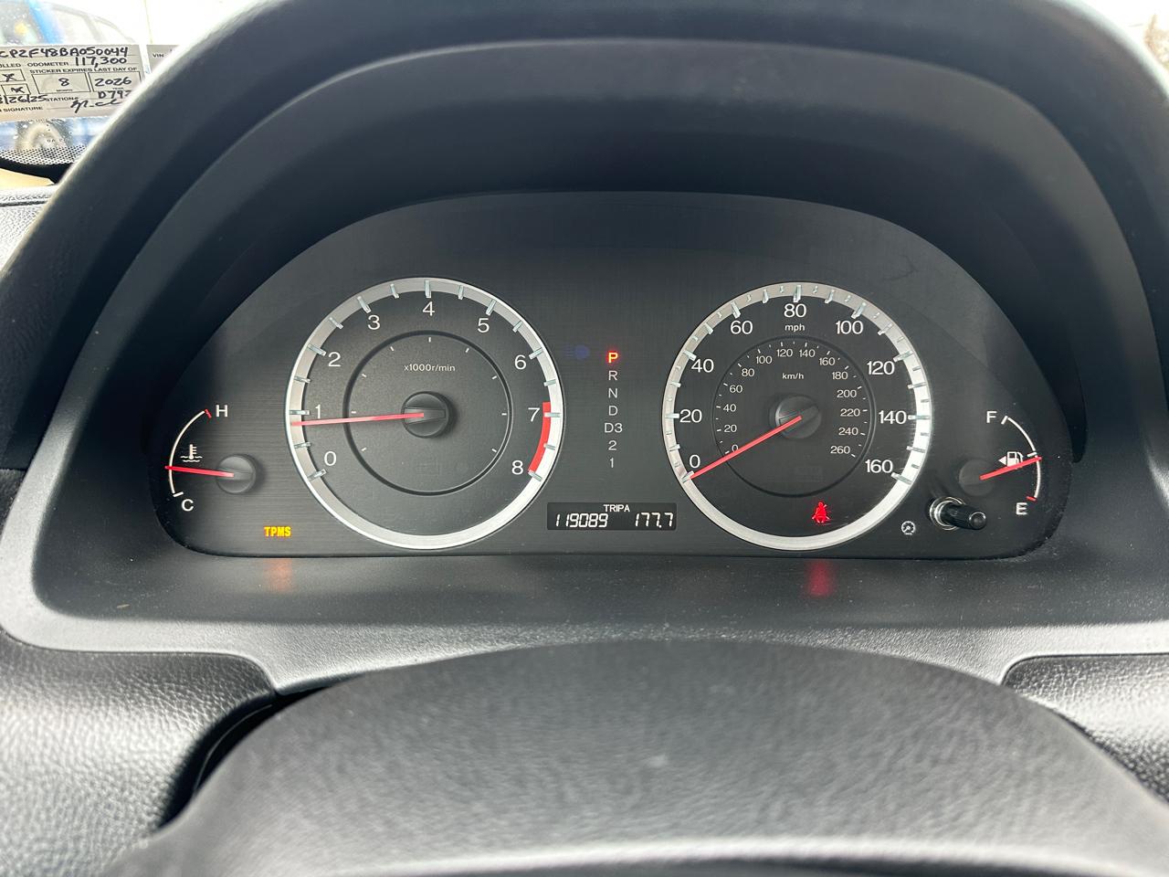 Honda Accord Sdn 4dr I4 Auto LX-P 2011