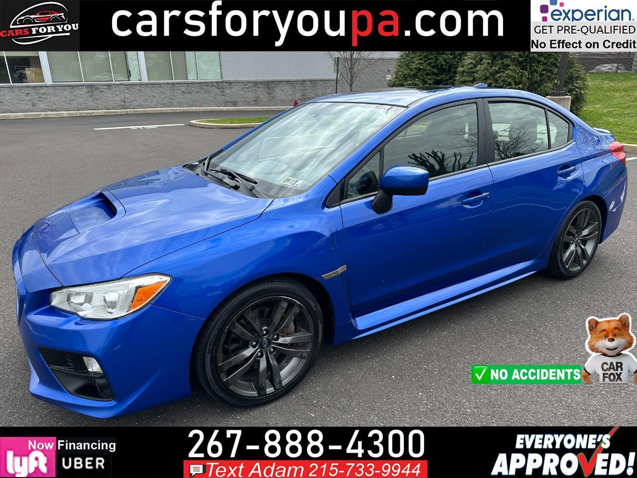 2016 Subaru WRX 4dr Sdn Man Premium