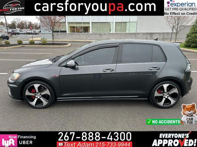 Metallic Carbon Steel Gray 2015 Volkswagen Golf GTI 2.0T Autobahn 4-Door FWD Hatchback Front-Wheel Drive Automatic