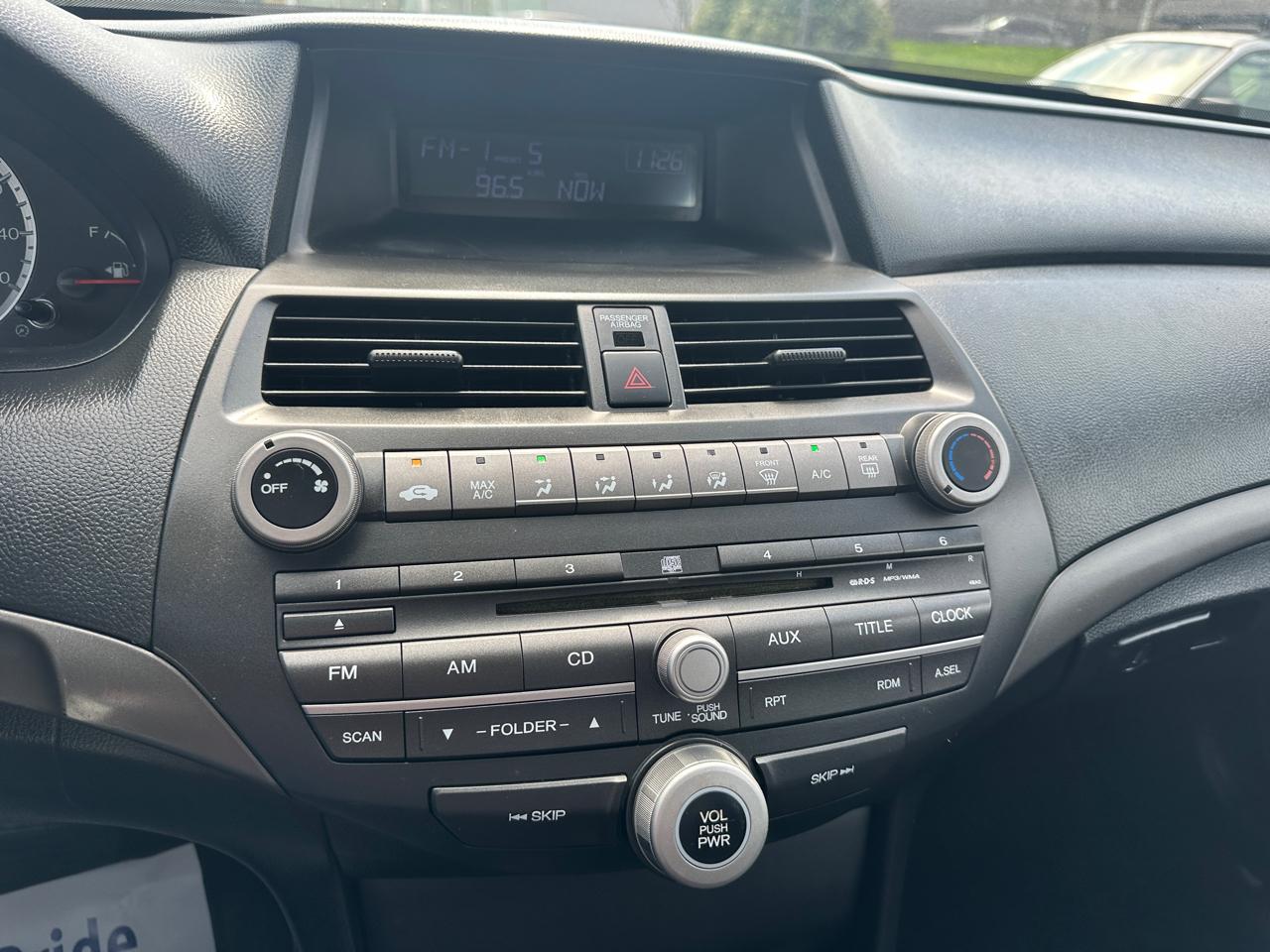 Honda Accord Sdn 4dr I4 Auto LX 2010