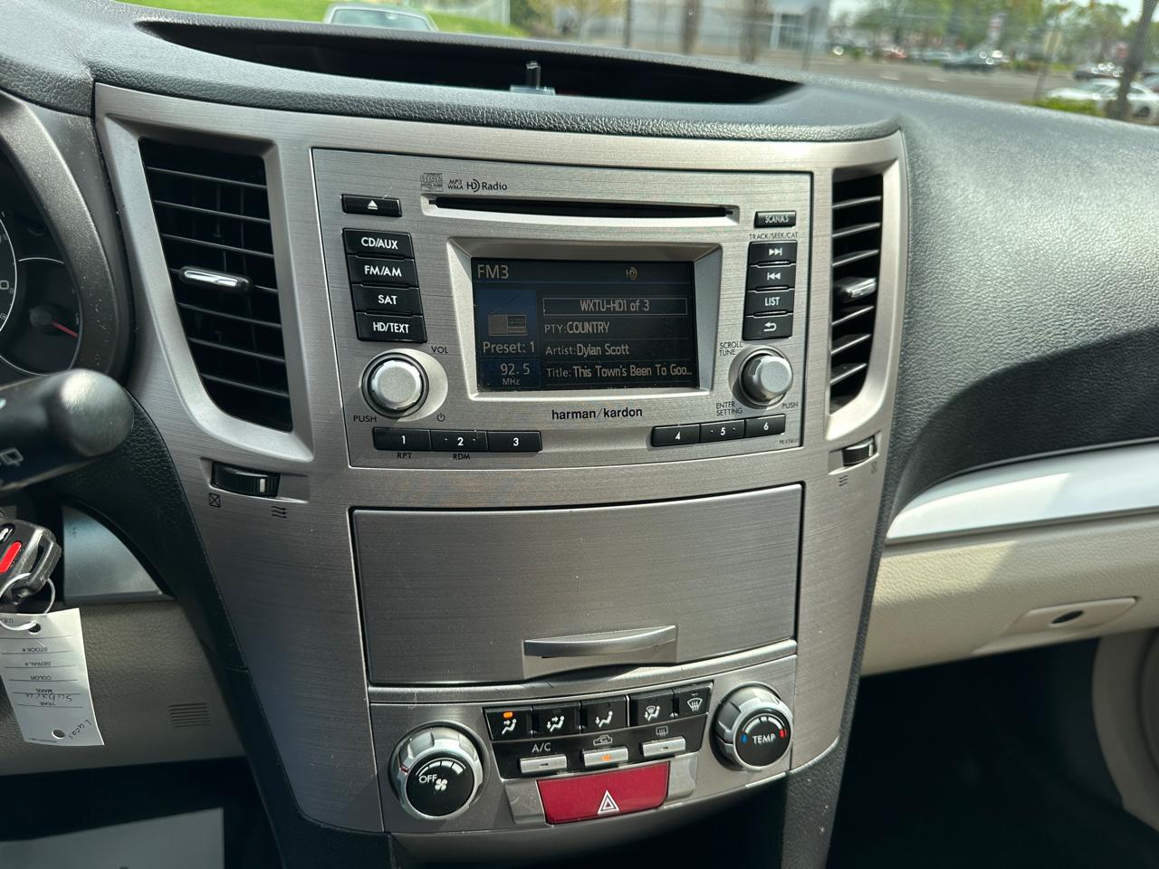 Subaru Outback 4dr Wgn H4 Auto 2.5i Premium 2013