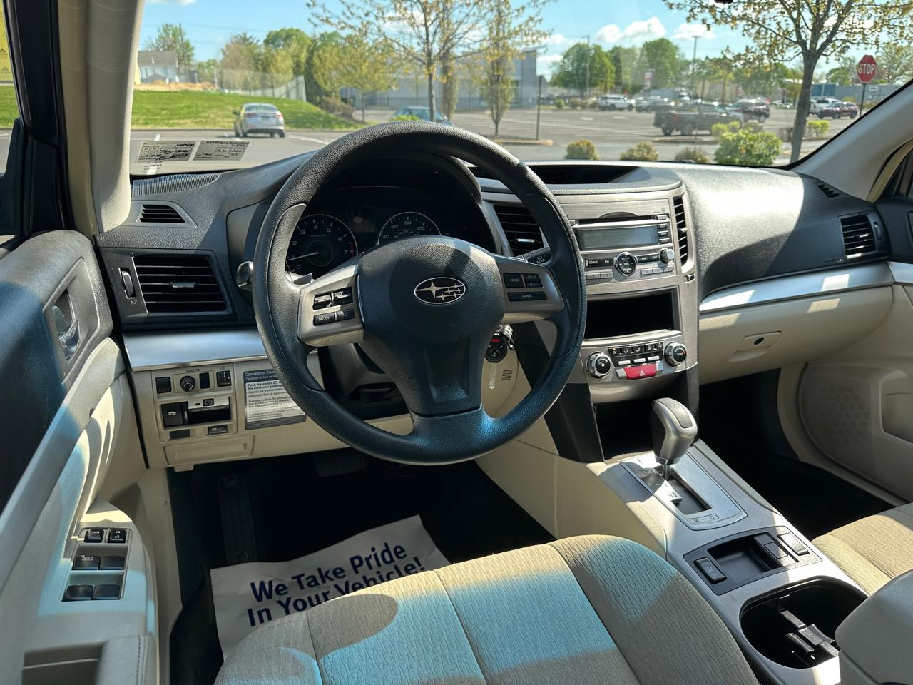 Subaru Outback 4dr Wgn H4 Auto 2.5i 2012