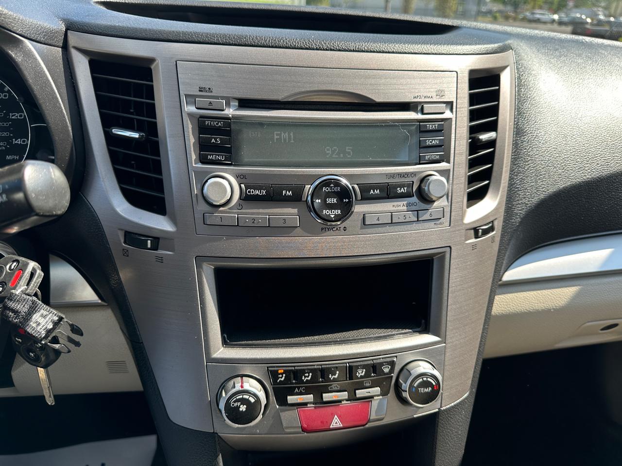 Subaru Outback 4dr Wgn H4 Auto 2.5i 2012