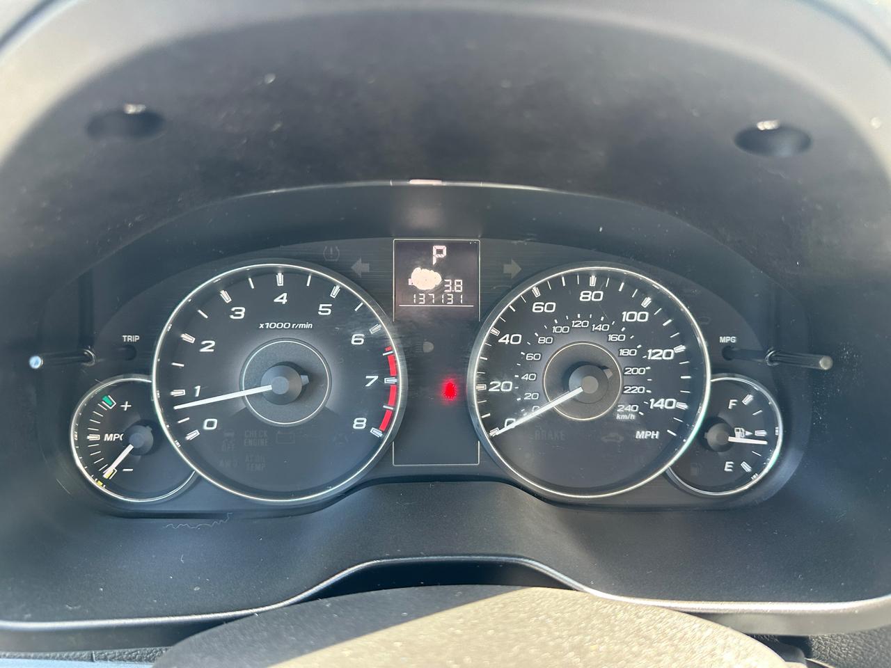 Subaru Outback 4dr Wgn H4 Auto 2.5i 2012