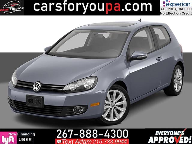 Gray 2013 Volkswagen Golf TDI Hatchback Front-Wheel Drive Automatic