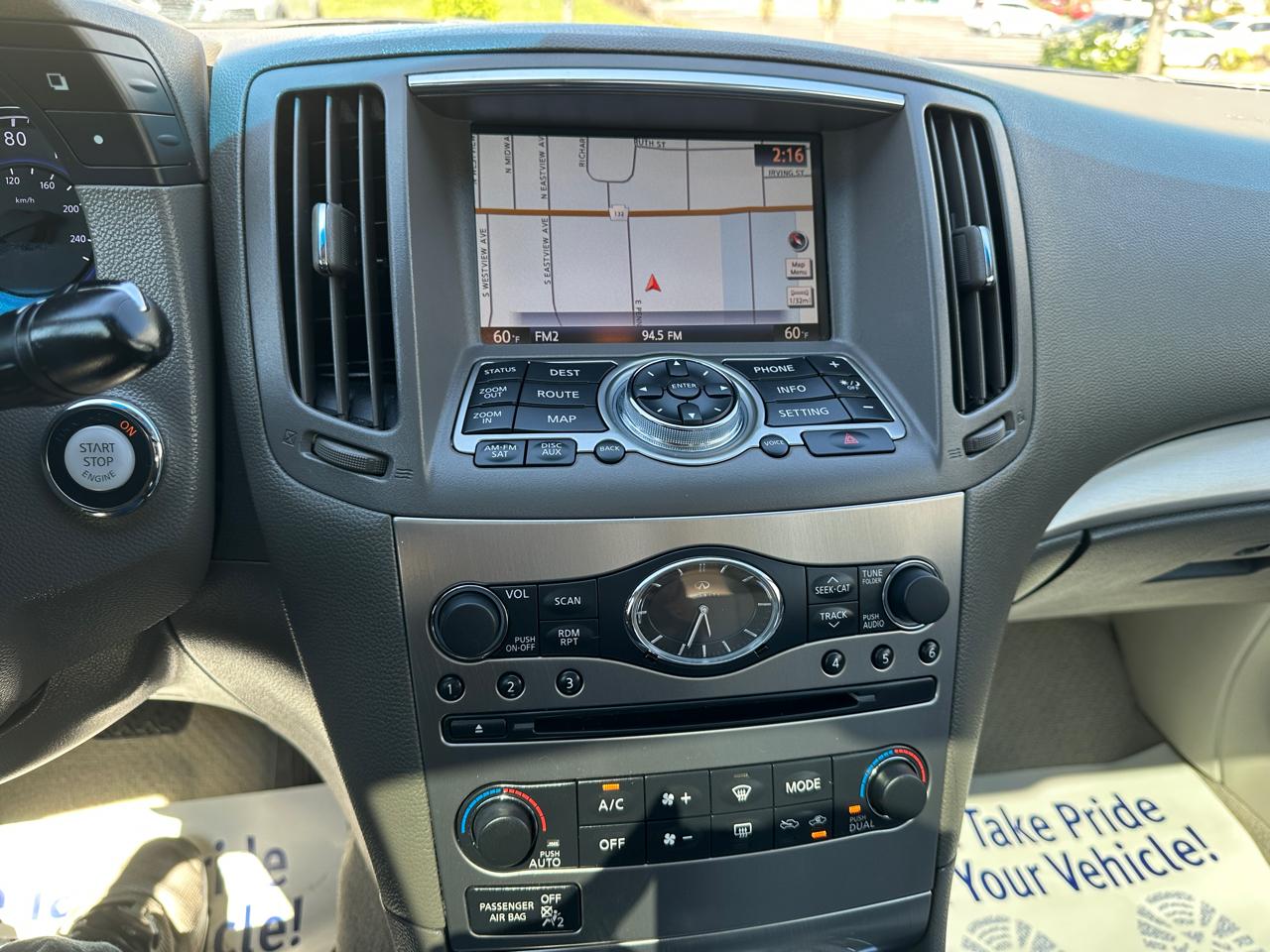 Infiniti G37 Sedan 4dr x AWD 2011