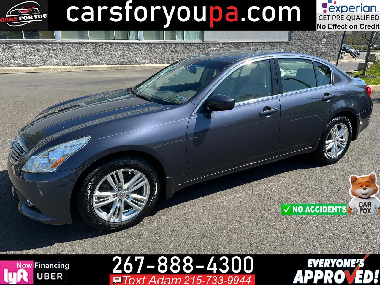 Infiniti G37 Sedan 4dr x AWD 2011