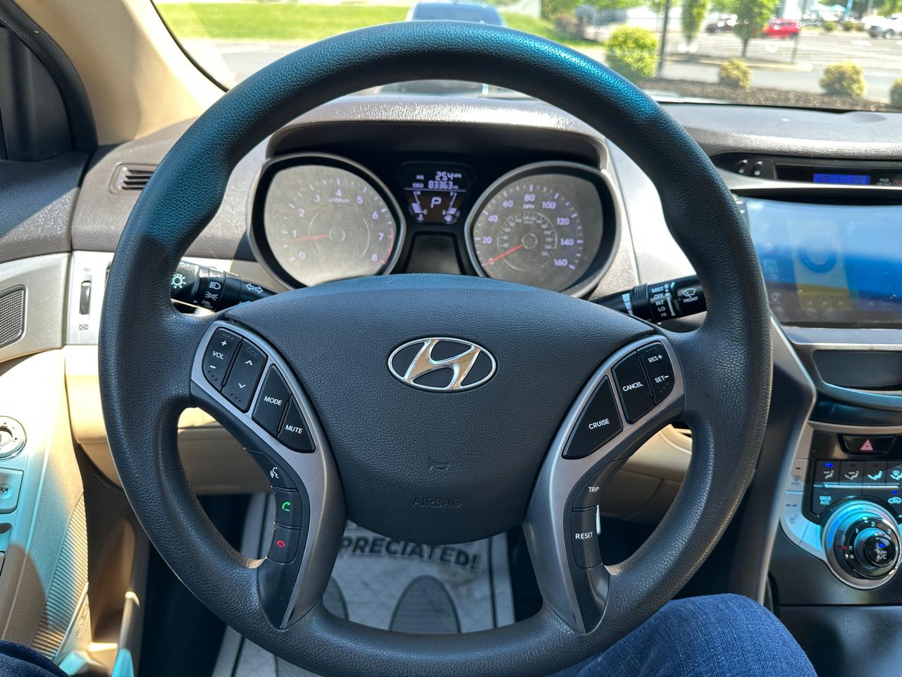 Hyundai Elantra 4dr Sdn Auto GLS PZEV (Alabama Plant) 2013