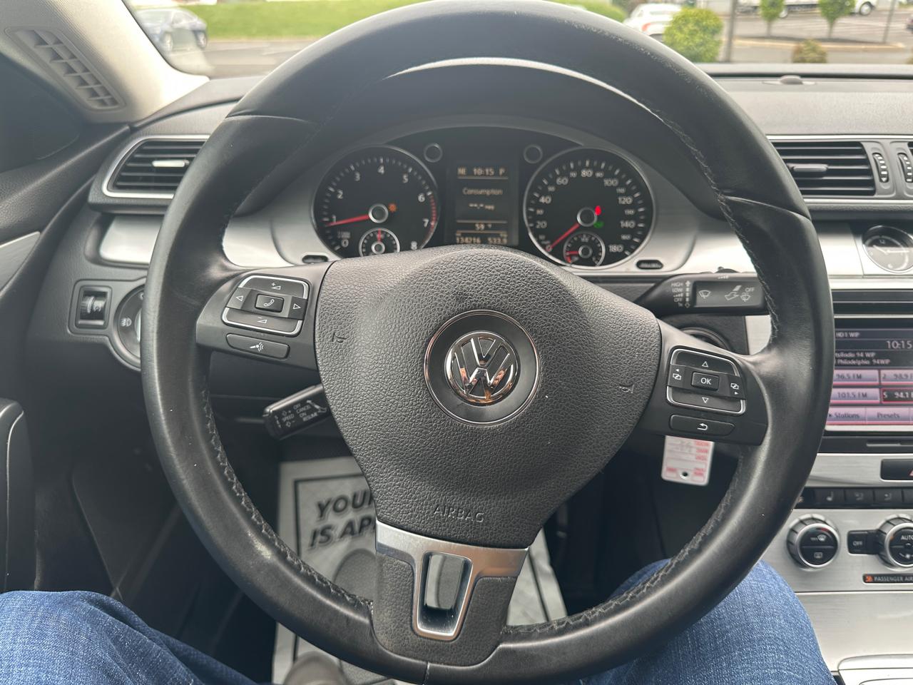 Volkswagen CC 4dr Sdn Sport Plus PZEV 2013