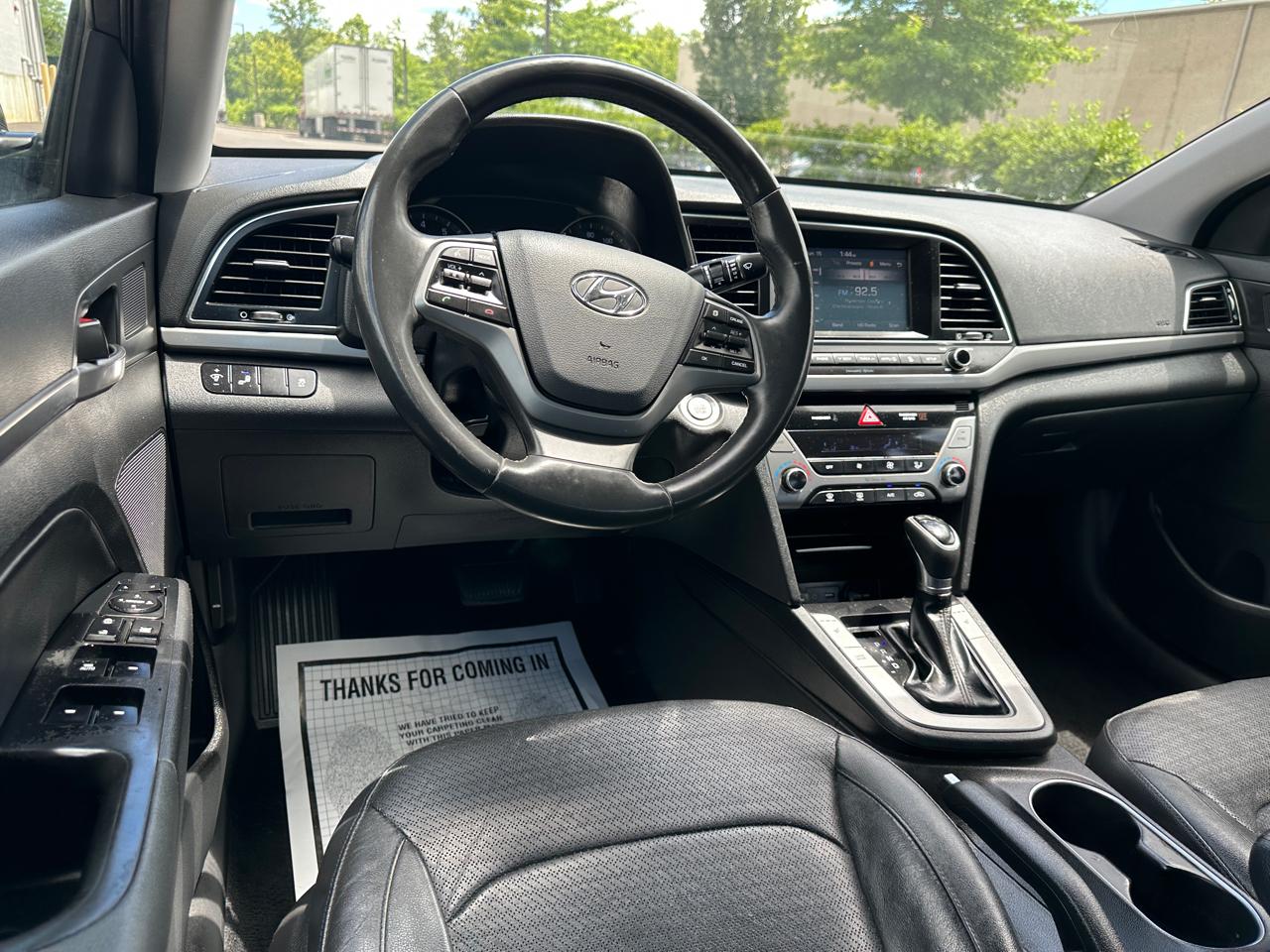 Hyundai Elantra Limited 2.0L Auto PZEV (Ulsan) *Ltd Avail* 2017